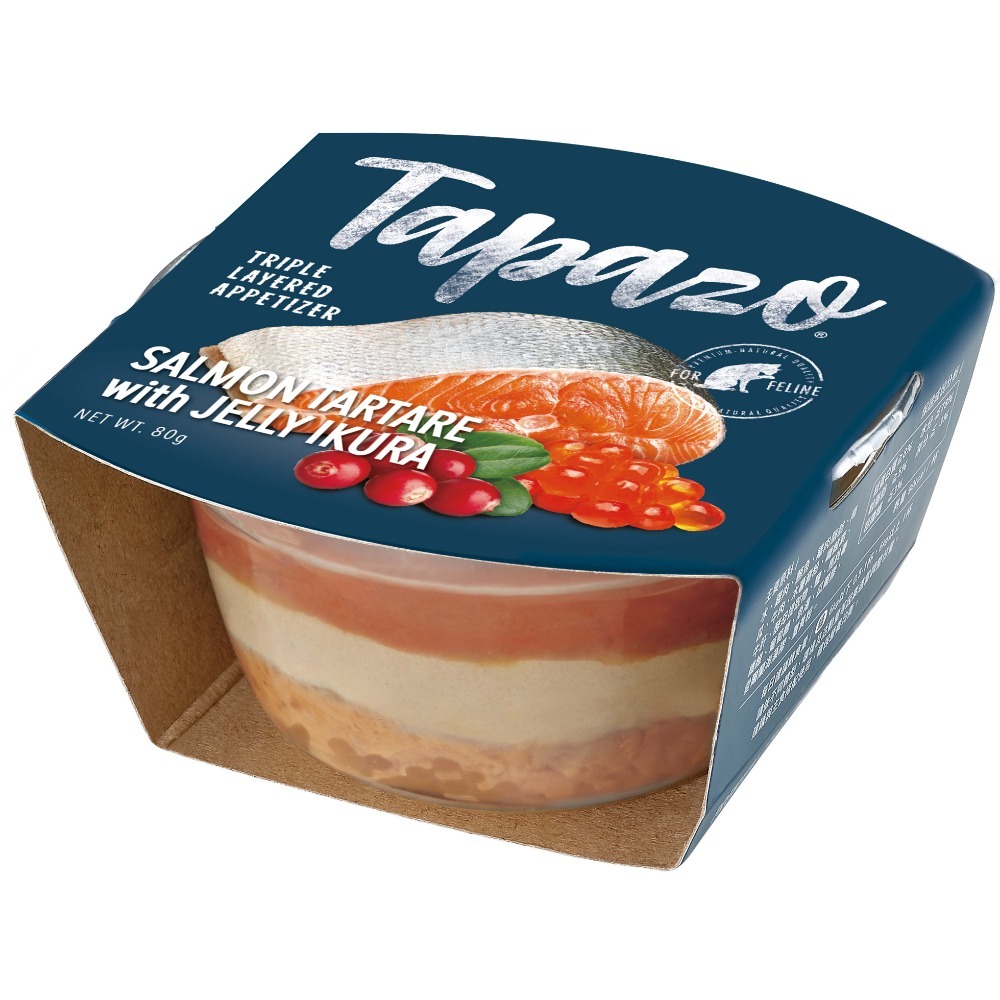 TAPAZO 特百滋 貓罐頭 三層杯 80g 主食罐 寵物罐頭 雙炫慕斯杯78g 罐頭 三層杯 罐罐 貓罐 貓餐包-規格圖4