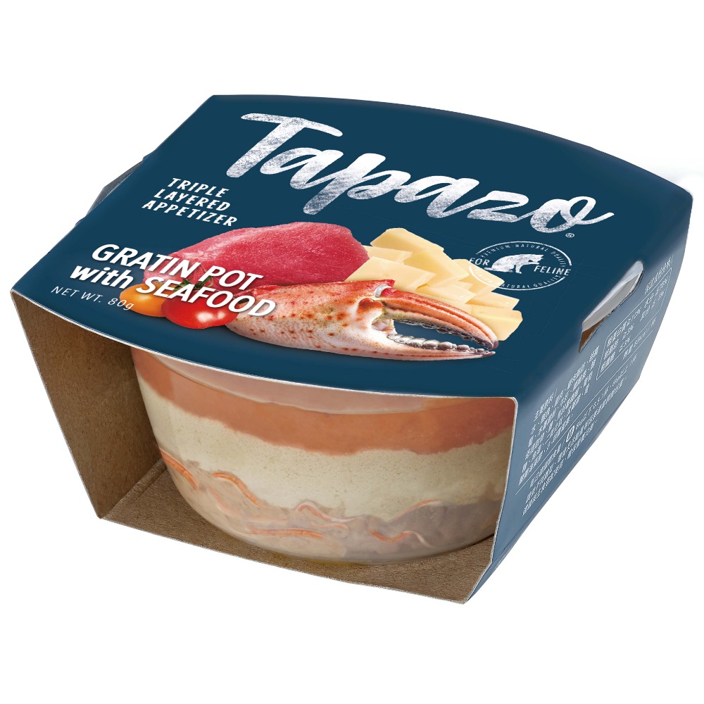 TAPAZO 特百滋 貓罐頭 三層杯 80g 主食罐 寵物罐頭 雙炫慕斯杯78g 罐頭 三層杯 罐罐 貓罐 貓餐包-規格圖8