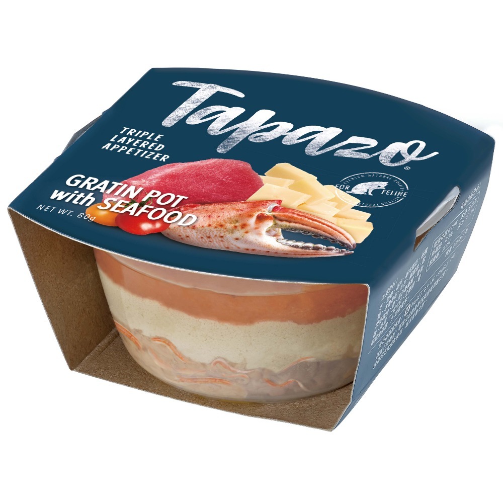 TAPAZO 特百滋 貓罐頭 三層杯 80g 主食罐 寵物罐頭 雙炫慕斯杯78g 罐頭 三層杯 罐罐 貓罐 貓餐包-規格圖6