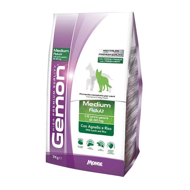 Gemon 義大利 啟蒙 狗飼料 小包裝 3KG  gemon-細節圖3