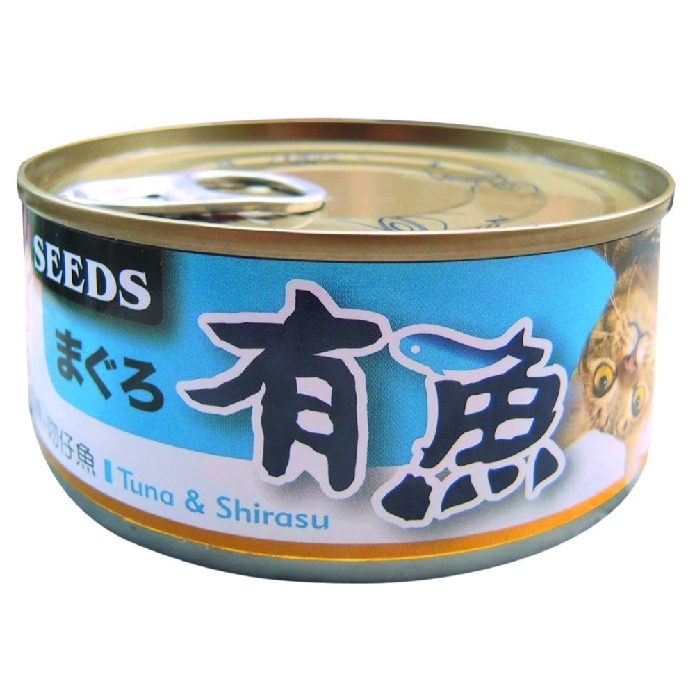 seeds 惜時 有魚 貓罐 170g 經濟 大貓罐 適口性極佳 紅肉罐 貓罐頭 貓餐包 貓餐盒-細節圖3