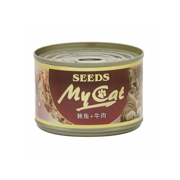 【整箱賣場】惜時 SEEDS 大My cat 大貓罐 170g 機能貓罐 白肉 我的貓 貓罐頭 貓餐盒 mycat-細節圖4