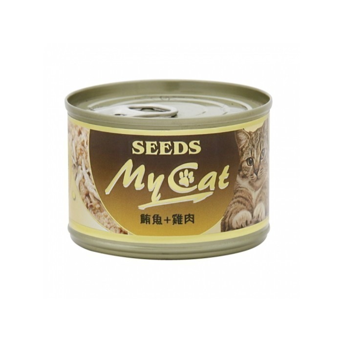 惜時 SEEDS 大My cat 大貓罐 170g 機能貓罐 白肉 我的貓 貓罐頭 貓餐罐 貓餐包 貓餐盒 mycat-細節圖5
