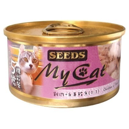 Seeds 惜時 小 My Cat 貓罐頭 85g 我的貓 機能餐貓罐 貓餐包 貓餐盒 myact-細節圖6