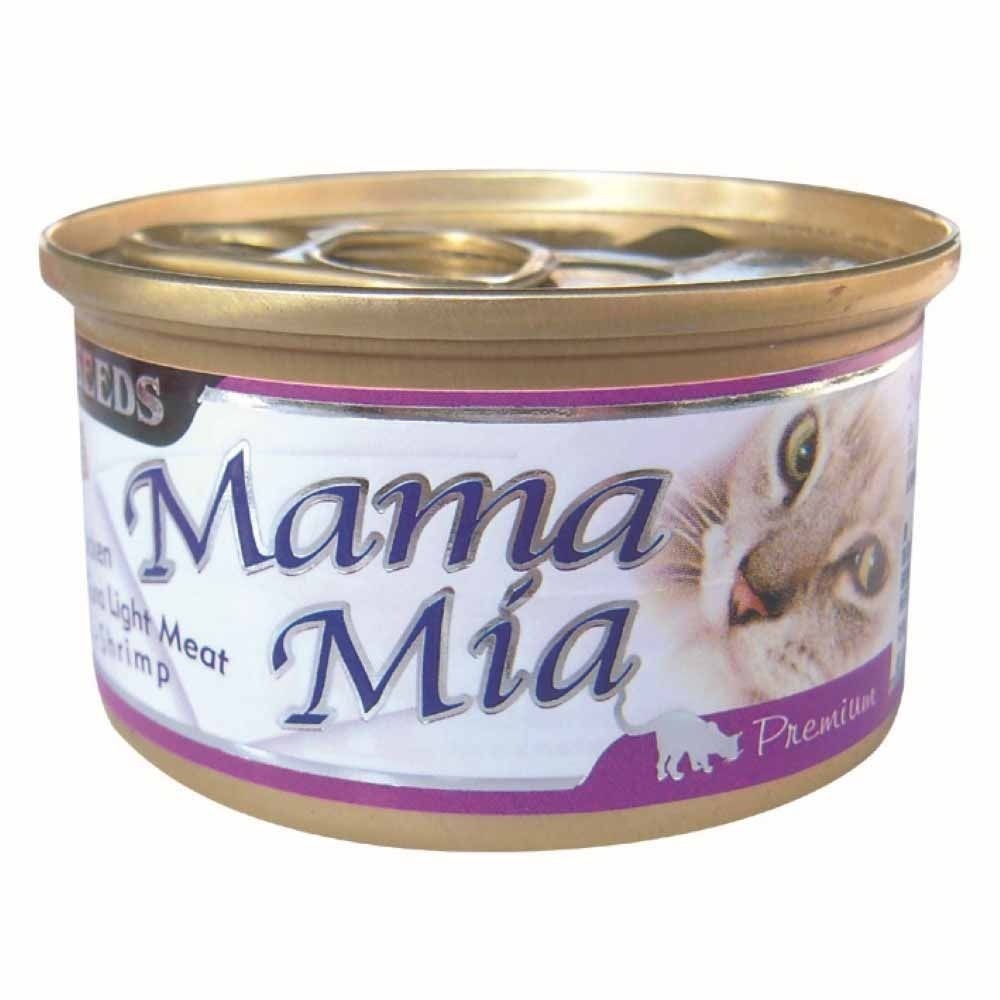 【整箱賣場】Seeds 惜時 小mamamia 貓罐頭 85g 軟凍罐 白肉 貓餐包 貓餐盒 凍狀-規格圖2