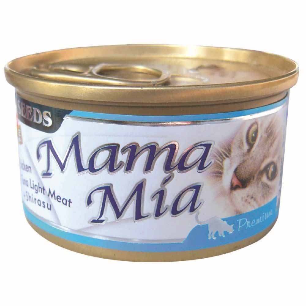 【整箱賣場】Seeds 惜時 小mamamia 貓罐頭 85g 軟凍罐 白肉 貓餐包 貓餐盒 凍狀-規格圖3