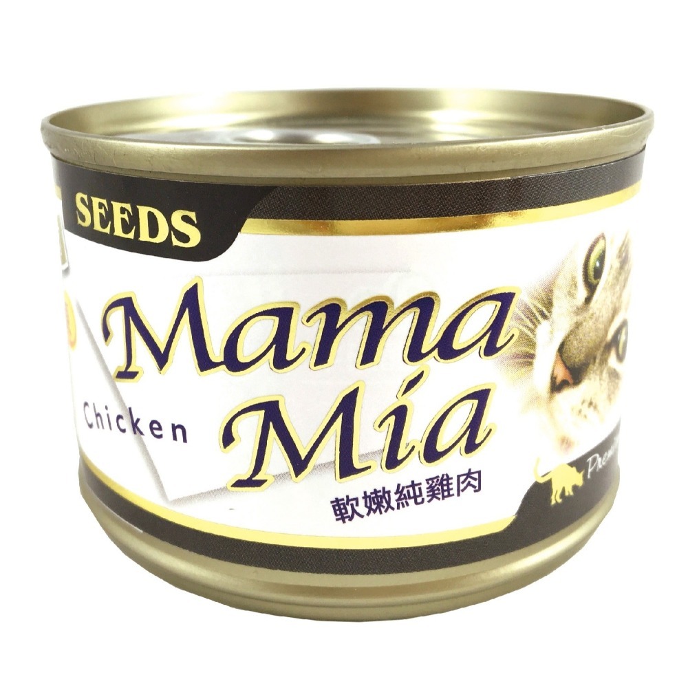 惜時 大MAMAMIA 貓罐頭 Seeds 軟凍罐 170g 白肉 貓餐包 貓餐盒 凍狀-細節圖5