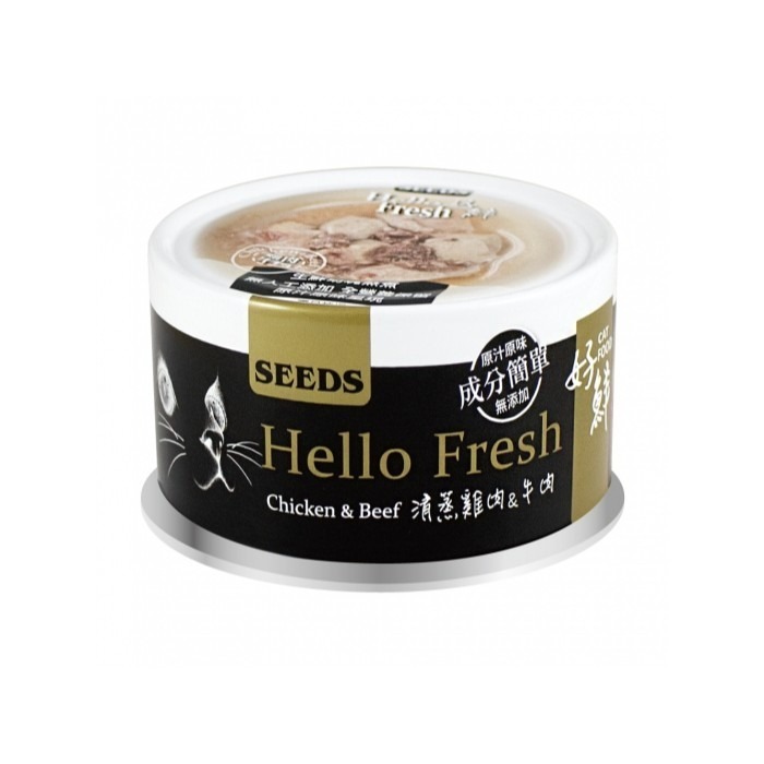 seeds 惜時 大好鮮 貓罐 80g Hello Fresh 原汁貓湯罐  貓罐頭 湯罐-細節圖3