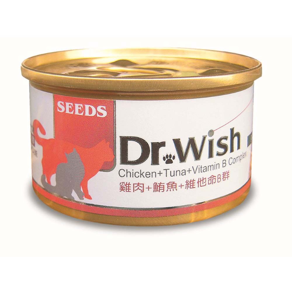 鮪魚+雞肉+維他命B群【Dr貓罐】