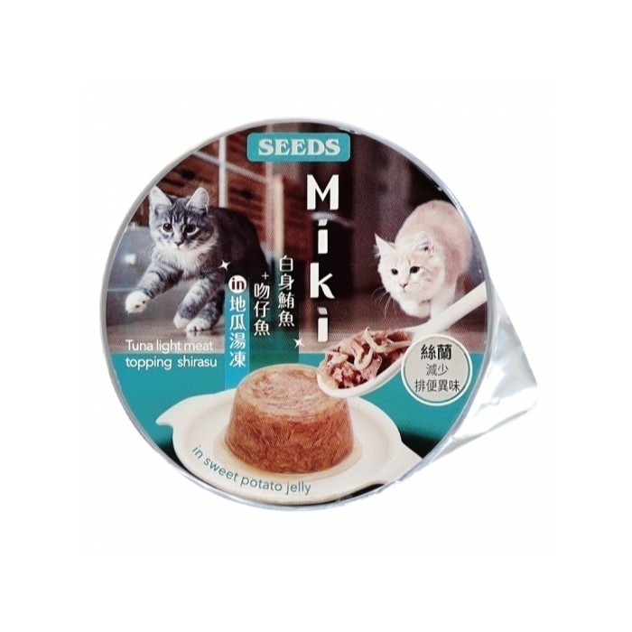 【整箱賣場】惜時 seeds 貓罐頭 Miki 80g 特級 機能 愛貓 餐杯 貓罐 貓餐盒 貓餐包 miki-細節圖5