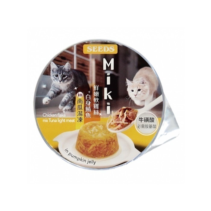 【整箱賣場】惜時 seeds 貓罐頭 Miki 80g 特級 機能 愛貓 餐杯 貓罐 貓餐盒 貓餐包 miki-細節圖3