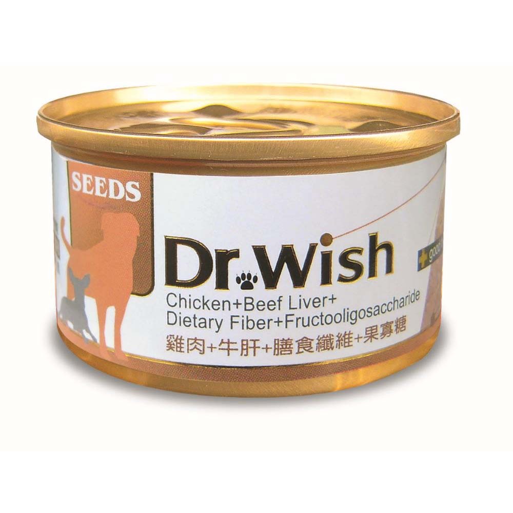 【整箱賣場】SEEDS 惜時 狗罐 Dr.Wish 85g 愛犬 泥狀 獸醫推薦 狗罐頭 Dr.dog-規格圖4