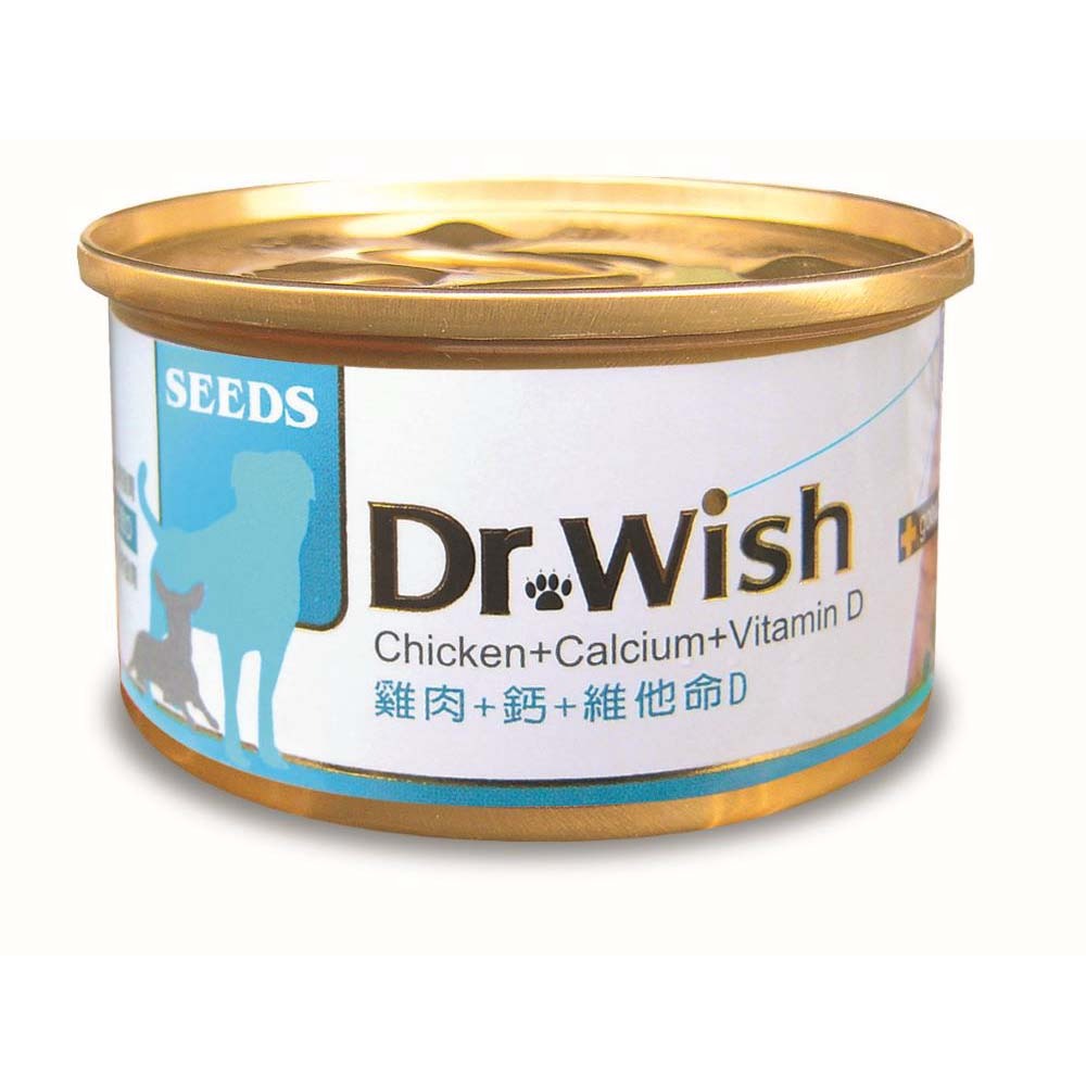 【整箱賣場】SEEDS 惜時 狗罐 Dr.Wish 85g 愛犬 泥狀 獸醫推薦 狗罐頭 Dr.dog-規格圖4