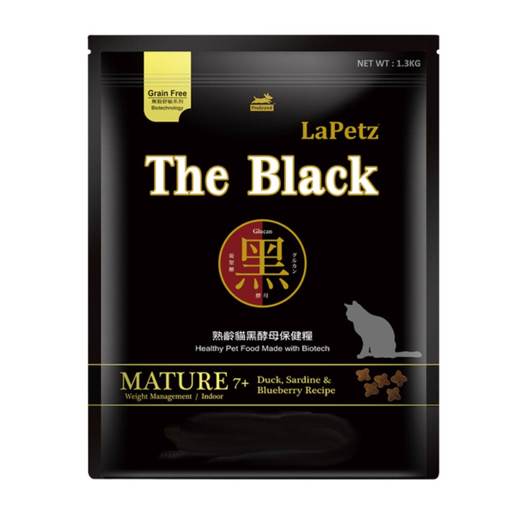 樂倍 黑酵母 貓飼料 1.3kg 機能性  保健糧  樂沛思 The Black-細節圖3