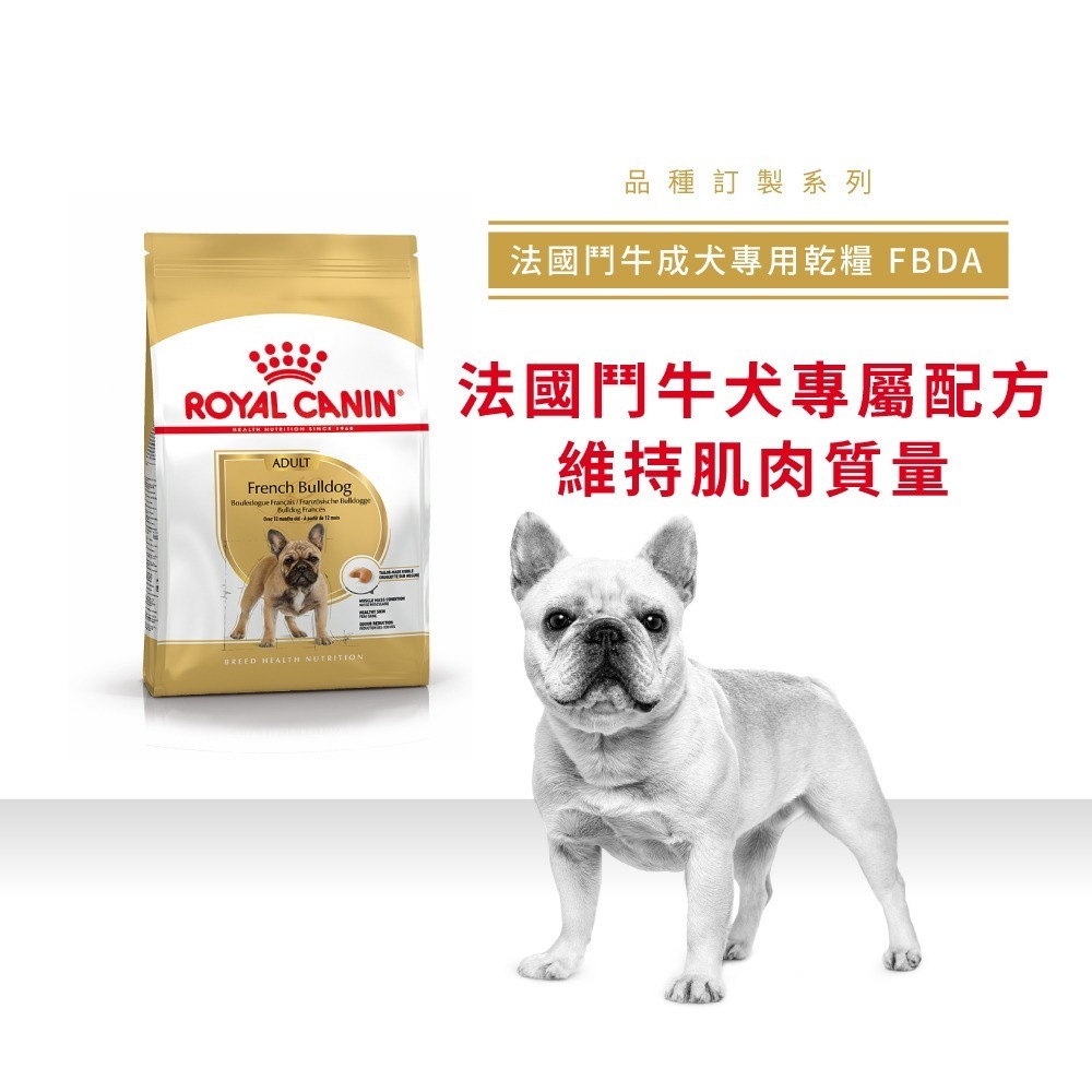 Royal Canin 皇家 法國鬥牛 3公斤 成犬專用乾糧 FBDA 法國皇家 法鬥-細節圖3