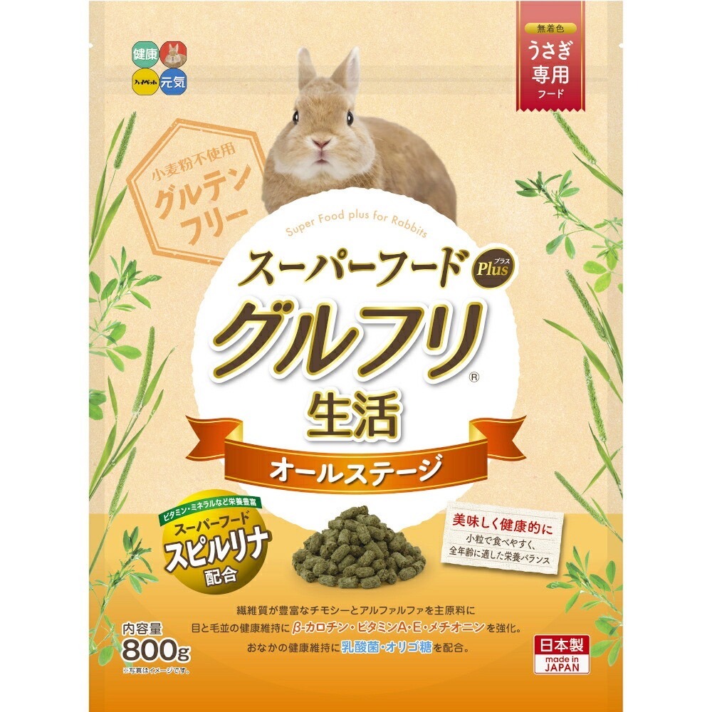 愛沛 全齡兔用牧草主食 鼠用牧草主食 添加超級食物 不含麩質 日本國產 HIPET HP-細節圖2