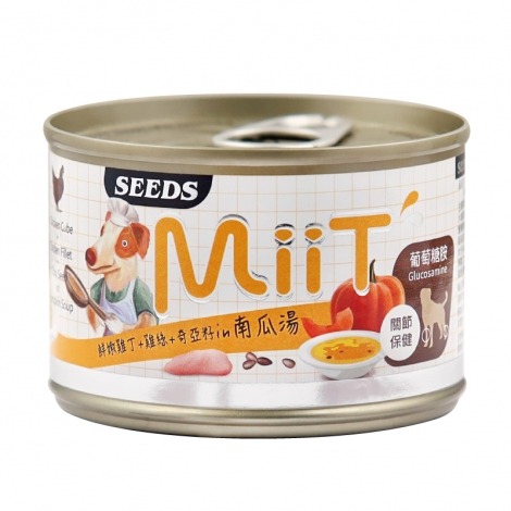 SEEDS 狗罐頭 惜時 MiiT 有雞愛犬機能湯罐 170g 寵物罐頭 狗罐 犬用罐頭 狗湯罐-細節圖3