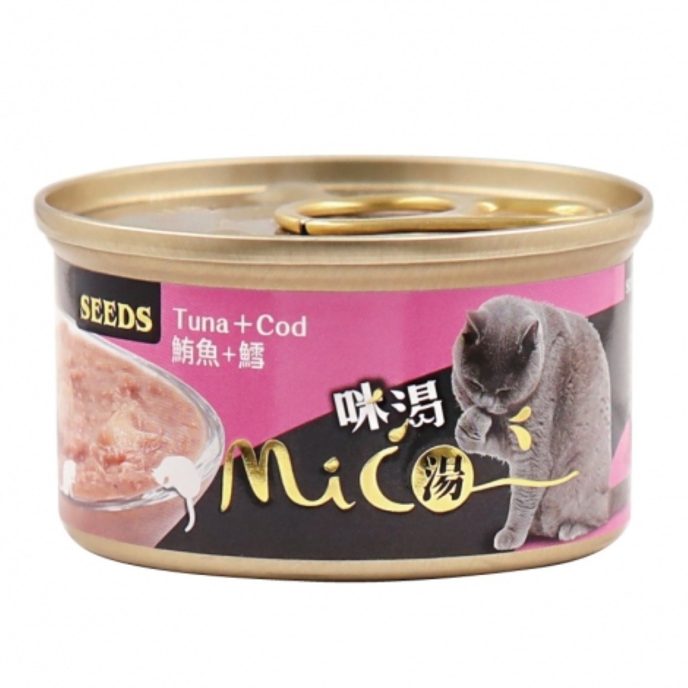 【整箱賣場】seeds 惜時 貓罐頭 MICO 咪渴機能湯罐 85g 貓罐 貓湯罐 副食罐-細節圖3