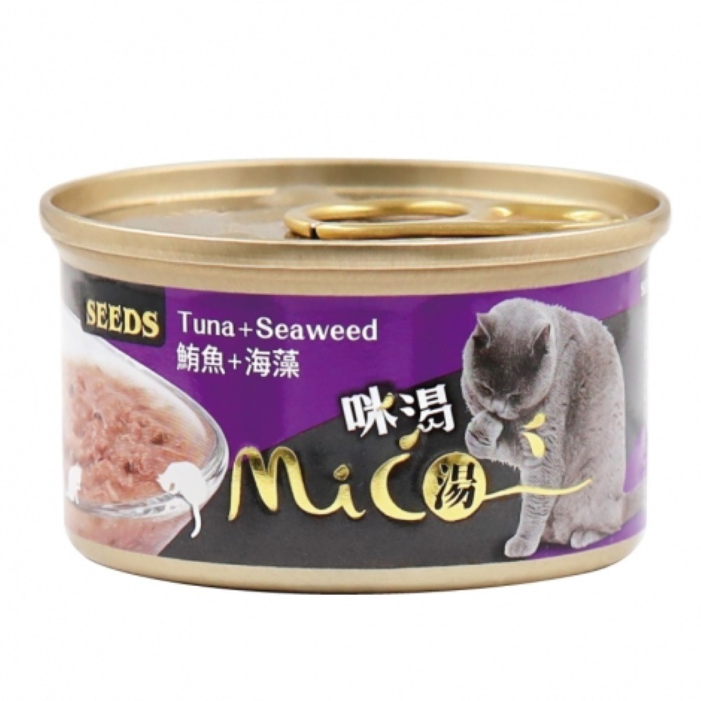 【整箱賣場】seeds 惜時 貓罐頭 MICO 咪渴機能湯罐 85g 貓罐 貓湯罐 副食罐-細節圖6
