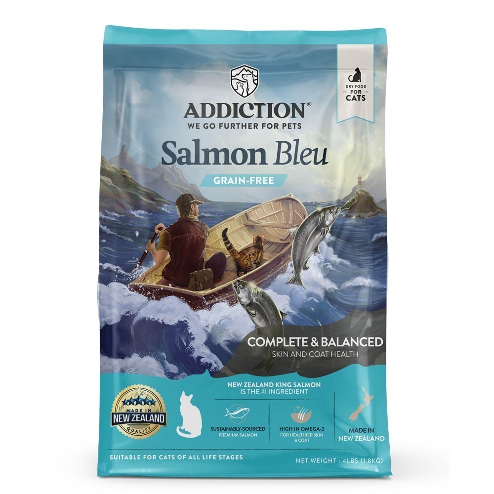 紐西蘭 自然癮食 愛德勝 貓飼料 1.8kg 4.5kg Add 無穀 低敏 WDJ推薦 Addiction-細節圖3