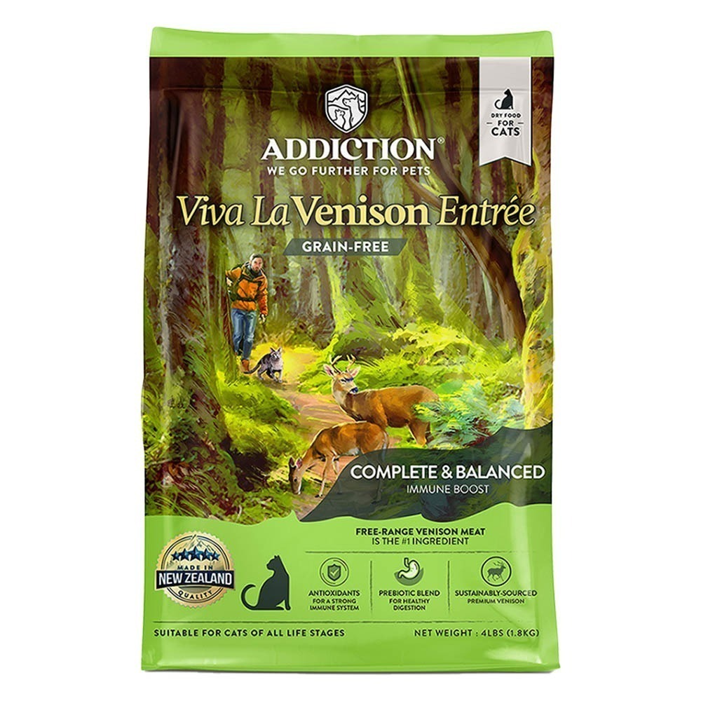 紐西蘭 自然癮食 愛德勝 貓飼料 1.8kg 4.5kg Add 無穀 低敏 WDJ推薦 Addiction-細節圖4