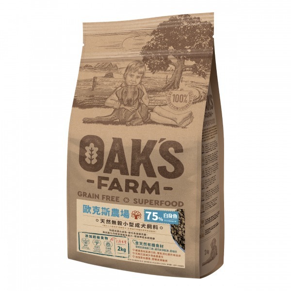 OAKS 歐克斯農場 犬糧 6.5 12kg 綜合賣場 低敏感 無穀 單一肉源-細節圖4