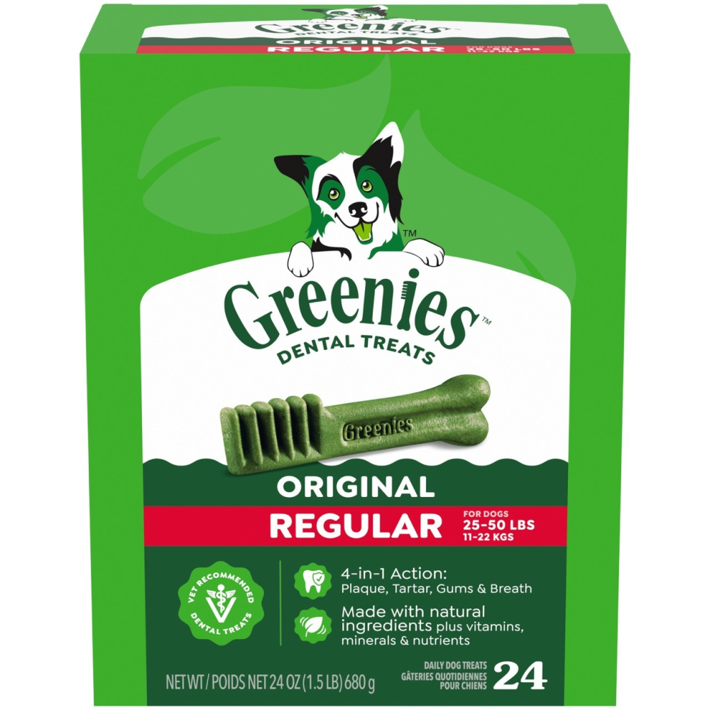 美國 健綠 潔牙骨 原味 單入 3oz 12oz 24oz 寵物 狗潔牙骨 Greenies 潔牙零食 寵物潔牙骨-細節圖7