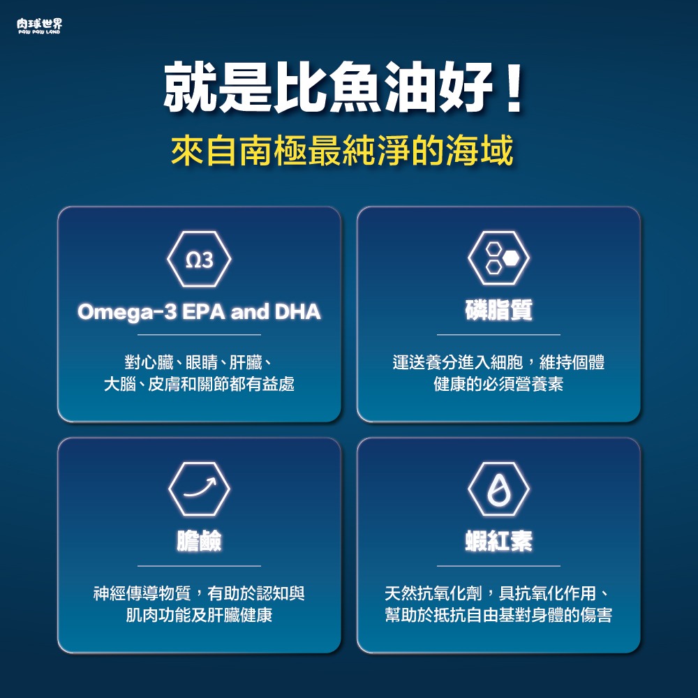 南極磷蝦大肉包 貓餐包 185g 機能性 主食餐包 貓主食罐 貓罐 肉球世界 PawpawLand 呀咪呀咪 台灣製-細節圖2