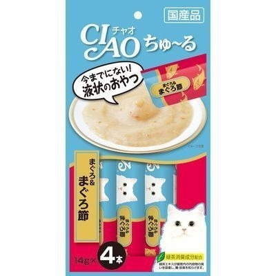 CIAO 啾嚕肉泥 貓肉泥 4入/包 14g*4條 日本製 旨定肉泥 燒肉泥 貓零食-細節圖2