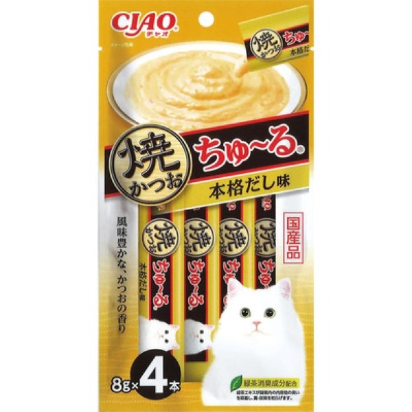 CIAO 啾嚕肉泥 貓肉泥 4入/包 14g*4條 第二賣場 日本製 旨定肉泥 燒肉泥 貓零食-規格圖8