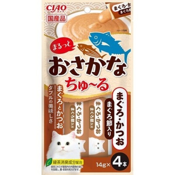 CIAO 啾嚕肉泥 貓肉泥 4入/包 14g*4條 第二賣場 日本製 旨定肉泥 燒肉泥 貓零食-規格圖8