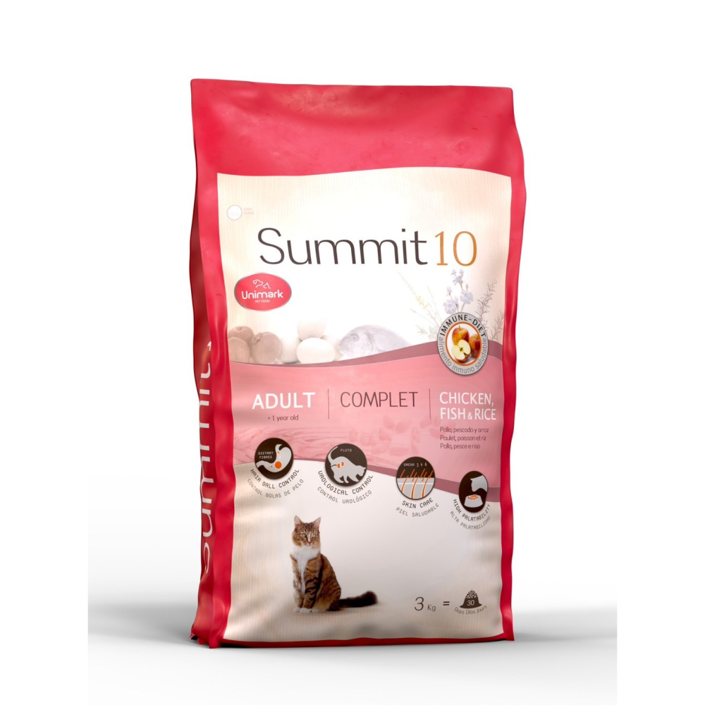 SUMMIT10 森咪特 貓飼料 Life Stage 有穀系列  低敏感 天然糧 西班牙 高適口性-細節圖4