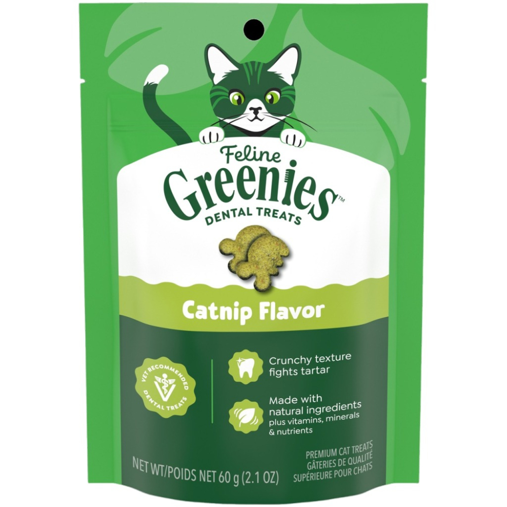 美國 健綠 Greenies 貓咪潔牙餅 60g 2.1oz 寵物 貓零食 貓餅乾 貓潔牙餅 潔牙零食 寵物潔牙餅-細節圖3