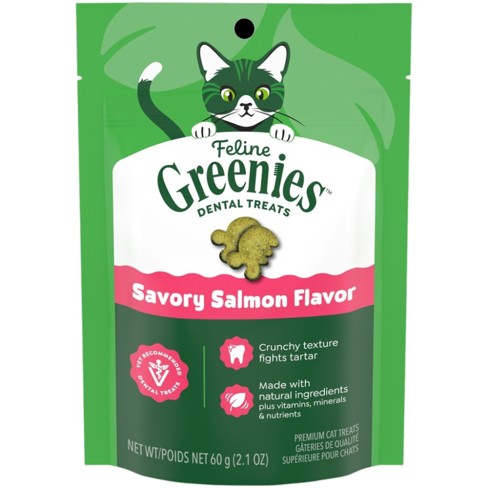 美國 健綠 Greenies 貓咪潔牙餅 60g 2.1oz 寵物 貓零食 貓餅乾 貓潔牙餅 潔牙零食 寵物潔牙餅-細節圖4