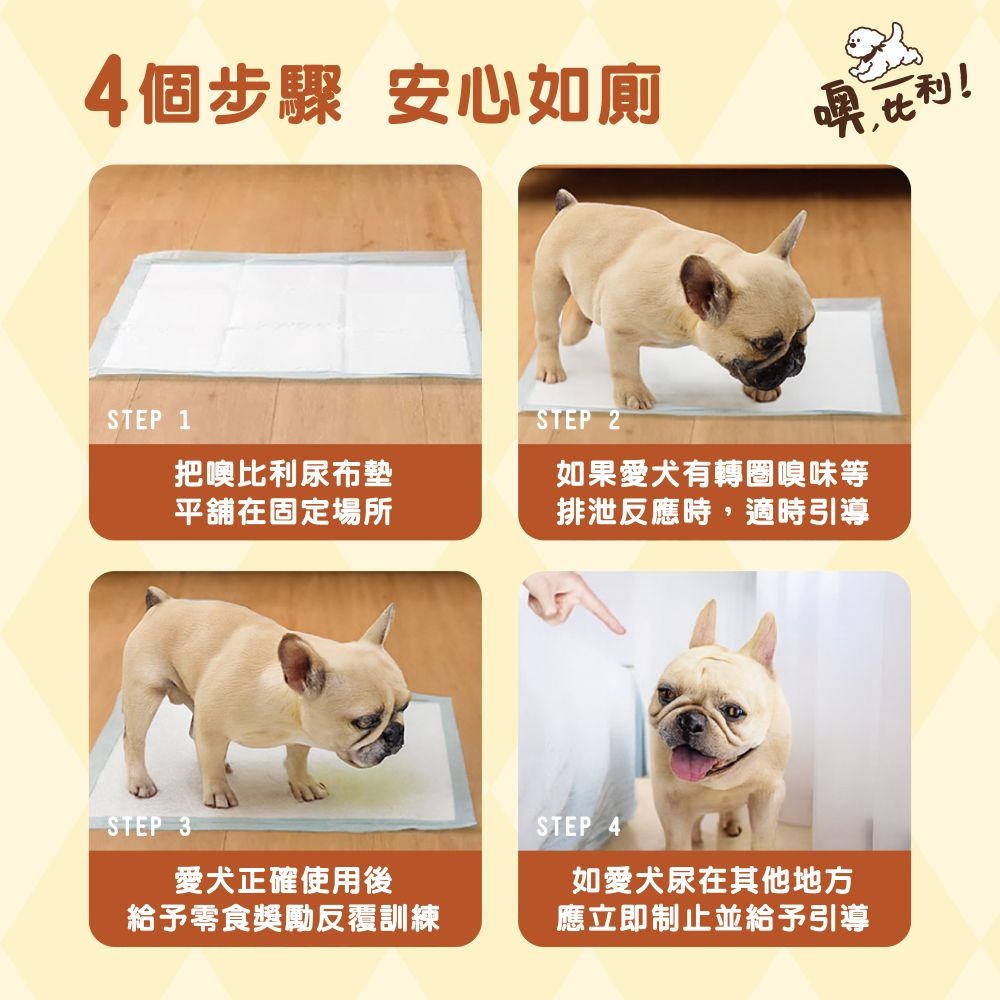 噢,比利！立體菱格紋 尿布墊 寵物尿布 瞬吸乾爽 堅韌厚實 防滲底膜 一丟即淨 O,Bli-細節圖3