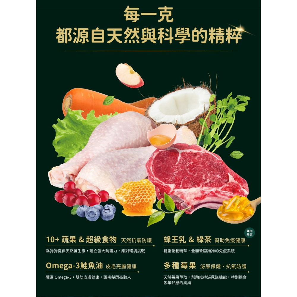 陪飽糧 Pawful 狗飼料 13磅 澳洲製 低穀 全齡犬 高蛋白 陪心寵糧 nu4PET-細節圖5