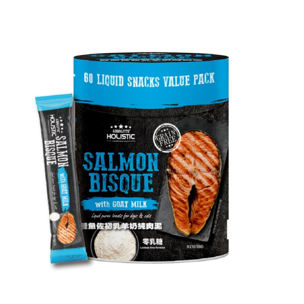 鮭魚佐初乳羊奶/罐裝15g*60條