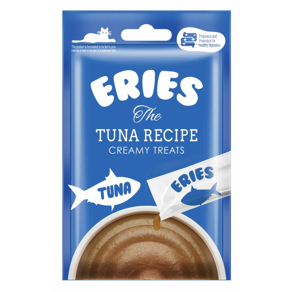 ERIES 伊瑞思 貓肉泥 益生元 10g*4條/包 幫助腸胃保健 補水 挑嘴貓專用-規格圖7