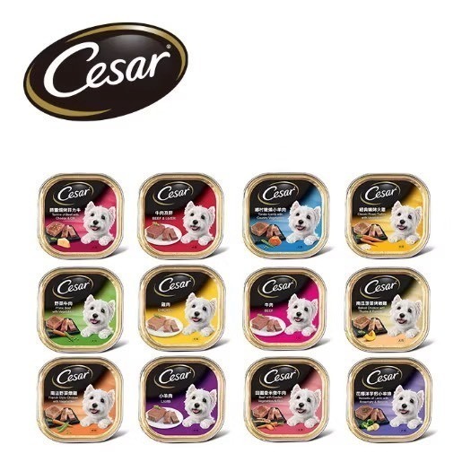 Cesar 西莎 狗餐盒 100g 精緻餐盒 犬用 狗罐頭 狗罐 西沙 狗食 狗糧 乾糧 公司貨-細節圖2