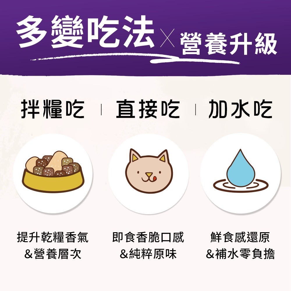 SC 星益生趣 凍乾塗層無穀貓糧 貓飼料 低溫烘焙 富含Omega3＆6 維持皮毛健康 添加益生菌 維護腸胃健康-細節圖7