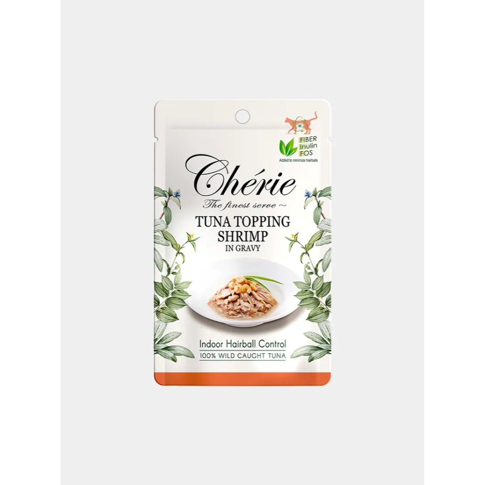 Cherie 法麗 貓餐包 40g 微湯汁室內貓排毛餐包 招牌微湯汁餐包系列 100%多汁鮮香 貓罐 貓罐頭-規格圖8