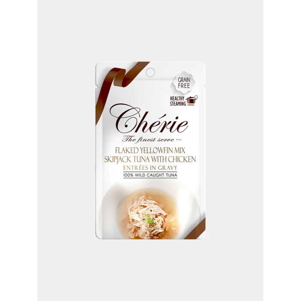 Cherie 法麗 貓餐包 40g 微湯汁室內貓排毛餐包 招牌微湯汁餐包系列 100%多汁鮮香 貓罐 貓罐頭-規格圖8