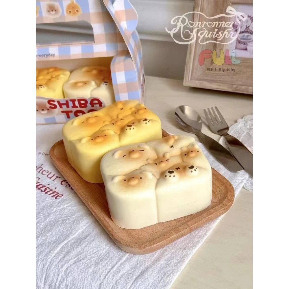 11/11【現貨】Ronronner 柴犬擠擠吐司🍞-細節圖3