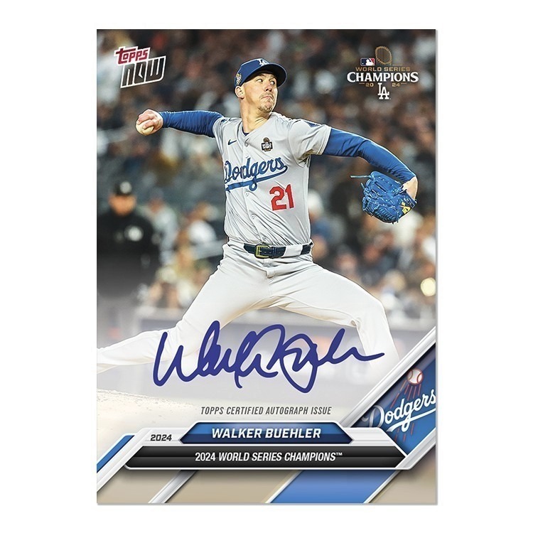 【肥九郎現貨】2024Topps Now  MLB洛杉磯道奇 投打二刀流 大谷翔平世界大賽道奇紀念卡組 15張+1平行卡-細節圖4