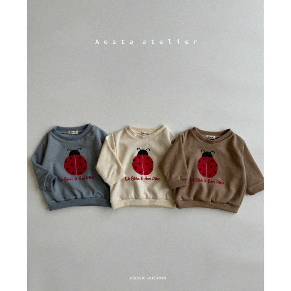 [現貨]Aosta小瓢蟲大學T(藍L)-細節圖2