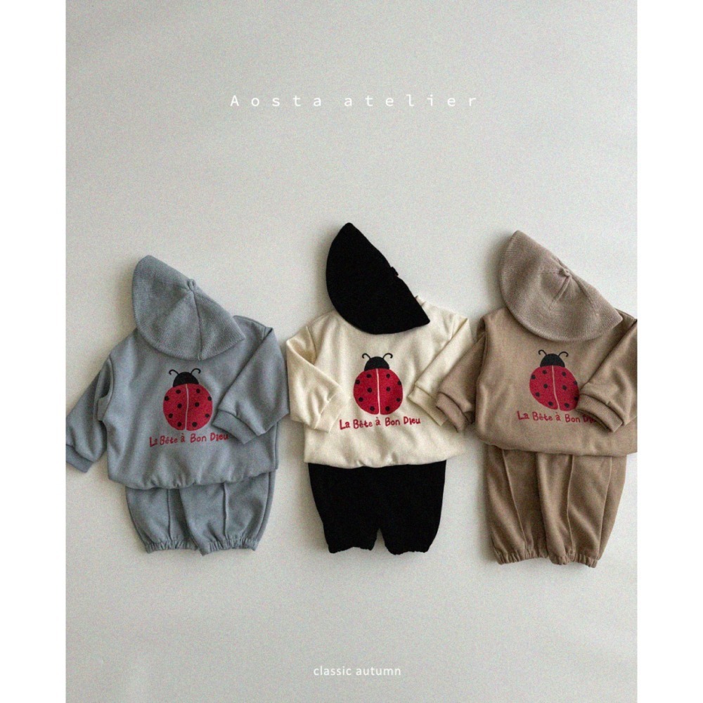 [現貨]Aosta小瓢蟲大學T(藍L)-細節圖3