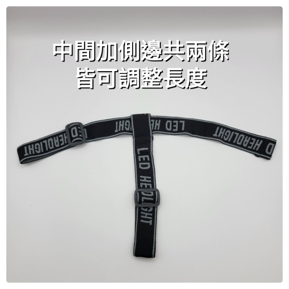 台灣出貨「鑫永照明」頭燈鬆緊帶 L2 P50 P70變焦頭燈 鬆緊帶 輕薄頭燈帶 可調鬆緊帶 頭燈通用配件 替換式頭燈帶-規格圖4