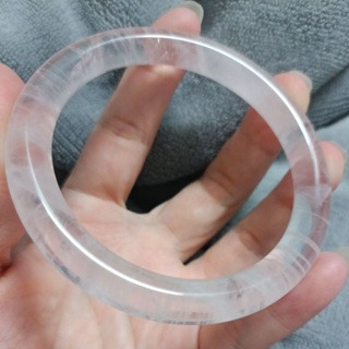 A級 高冰透粉晶手鐲 圈口51 55 57-規格圖4