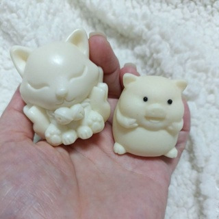 象牙果~九尾狐~各生肖~ 擺件 擺飾~-細節圖6