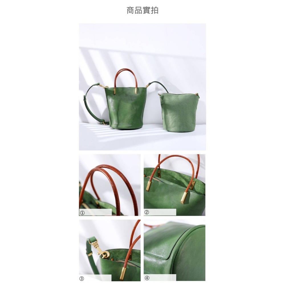 ❤️現貨進口植鞣牛皮 水桶包👝-細節圖10